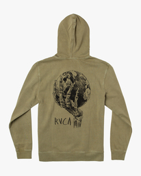 1 Ben Horton Doomsday - Hoodie for Men Green F1HORDRVF2 RVCA