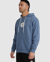 3 Breeze 2022 - Sweat à capuche pour Homme Bleu F1HORLRVF2 RVCA