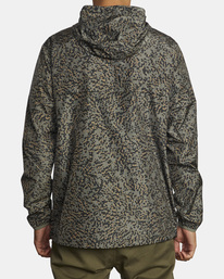 1 Meyer - Packable Anorak Jacket for Men Green F1JKRFRVF2 RVCA