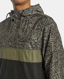 2 Meyer - Packable Anorak Jacket for Men Green F1JKRFRVF2 RVCA