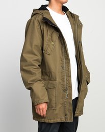 5 GROUND CONTROL PARKA  F1JKRJRVF7 RVCA