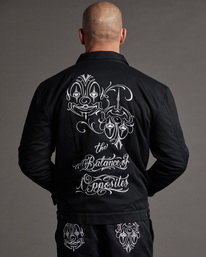 13 Mister Cartoon 2022 - Embroidered Jacket for Men Black F1JKRPRVF2 RVCA