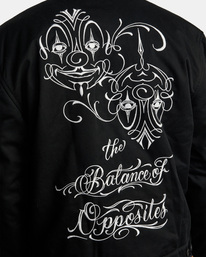 4 Mister Cartoon 2022 - Embroidered Jacket for Men Black F1JKRPRVF2 RVCA
