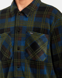 3 Yukon Hi Pile - Fleece-Jacke für Männer Grün F1JKRTRVF2 RVCA