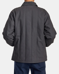 1 Chainmail Plus 2022 - Insulated Quilted Jacket for Men Blue F1JKSDRVF2 RVCA