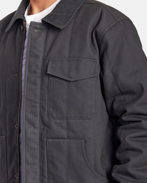 7 Chainmail Plus 2022 - Insulated Quilted Jacket for Men Blue F1JKSDRVF2 RVCA