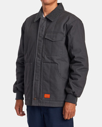 3 Chainmail Plus 2022 - Insulated Quilted Jacket for Men Blue F1JKSDRVF2 RVCA