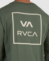 2 VA All The Ways - T-shirt manches longues pour Homme Vert F1LSRERVF2 RVCA