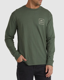 6 VA All The Ways - T-shirt manches longues pour Homme Vert F1LSRERVF2 RVCA
