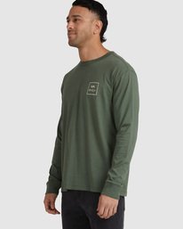 3 VA All The Ways - T-shirt manches longues pour Homme Vert F1LSRERVF2 RVCA