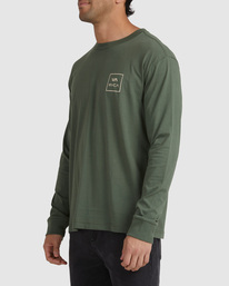 4 VA All The Ways - T-shirt manches longues pour Homme Vert F1LSRERVF2 RVCA