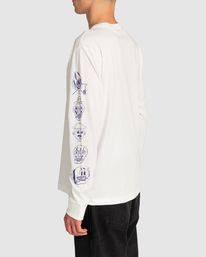 2 Gang 2022 - Long Sleeve T-Shirt for Men White F1LSRFRVF2 RVCA