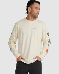 0 Breeze - Long Sleeve T-Shirt for Men Black F1LSRGRVF2 RVCA