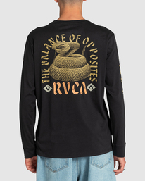 3 Beautiful Danger 2022 - Long Sleeve T-Shirt for Men Black F1LSRIRVF2 RVCA