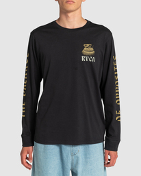 2 Beautiful Danger 2022 - Long Sleeve T-Shirt for Men Black F1LSRIRVF2 RVCA