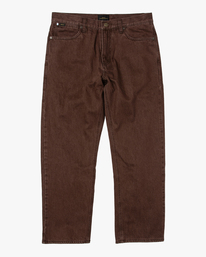 rvca, Reynolds Americana 2022 - Jeans mit Relaxed Fit für Männer, CHOCOLATE (0092) Reynolds Americana 2022 - Relaxed Fit Jeans for Men F1PNRARVF2