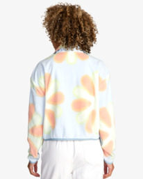 1 Day Off - Fleece mit Reißverschluss für Frauen  F3FLRBRVF2 RVCA