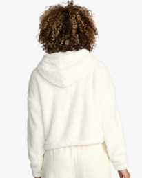 1 Fuzzy Zip - Hoodie for Women White F3FLRERVF2 RVCA