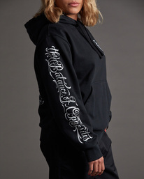 3 Mister Cartoon Yin Yang - Hoodie for Women Black F3HORDRVF2 RVCA