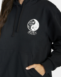 11 Mister Cartoon Yin Yang - Hoodie for Women Black F3HORDRVF2 RVCA