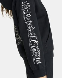 12 Mister Cartoon Yin Yang - Hoodie for Women Black F3HORDRVF2 RVCA
