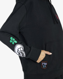 2 Mark Oblow Patch - Hoodie for Women  F3HORERVF2 RVCA