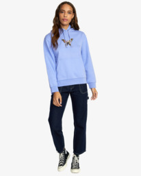 3 Transcend - Hoodie for Women Blue F3HORGRVF2 RVCA
