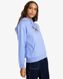 5 Transcend - Hoodie for Women Blue F3HORGRVF2 RVCA