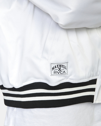 11 Stella Maxwell Stopper 2022 - Collegejacke für Frauen Weiss F3JKRPRVF2 RVCA