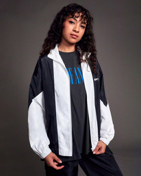 6 Stella Maxwell Throwback - Windbreaker Jacket for Women Black F3JKRQRVF2 RVCA