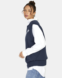 4 Stella Maxwell Hometown 2022 - Smanicato a maglia da Donna Blue F3JPRFRVF2 RVCA