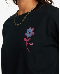 2 Happy Daisy 2022 - T-shirt manches longues pour Femme Noir F3LSRHRVF2 RVCA