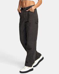 4 Stella Maxwell Ballin Chain - Trousers for Women Grey F3PTRDRVF2 RVCA