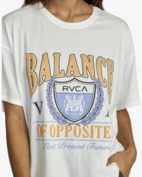 2 Cambridge - T-Shirt for Women White F3SSRERVF2 RVCA