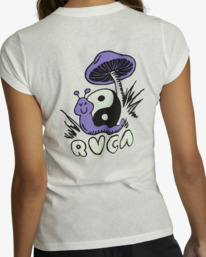 6 Trippy Snail - T-Shirt for Women White F3SSRTRVF2 RVCA
