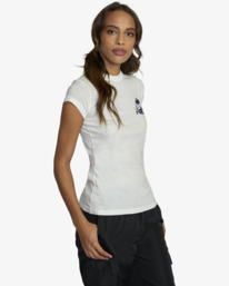 5 Trippy Snail - T-Shirt for Women White F3SSRTRVF2 RVCA