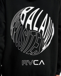 5 Yin Yang Balance - Sweat à capuche pour Homme Noir F4HOMERVF2 RVCA