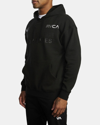 3 Yin Yang Balance - Sweat à capuche pour Homme Noir F4HOMERVF2 RVCA