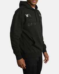 4 Yin Yang Balance - Sweat à capuche pour Homme Noir F4HOMERVF2 RVCA