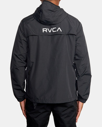 24 Outsider 2022 - Verpackbarer Anorak für Männer Schwarz F4JKMARVF2 RVCA