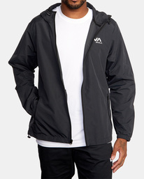 7 Outsider 2022 - Verpackbarer Anorak für Männer Schwarz F4JKMARVF2 RVCA