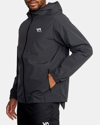 8 Outsider 2022 - Verpackbarer Anorak für Männer Schwarz F4JKMARVF2 RVCA