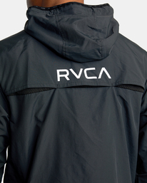 12 Outsider 2022 - Verpackbarer Anorak für Männer Schwarz F4JKMARVF2 RVCA