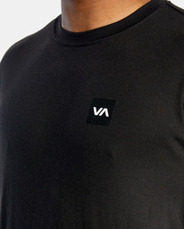 2 RVCA 2X - Long Sleeve T-Shirt for Men Black F4LSMARVF2 RVCA