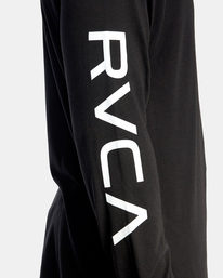 5 RVCA 2X - Long Sleeve T-Shirt for Men Black F4LSMARVF2 RVCA