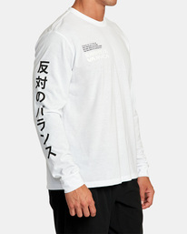 5 Rvca Hiragana - Long Sleeve T-Shirt for Men  F4LSMBRVF2 RVCA