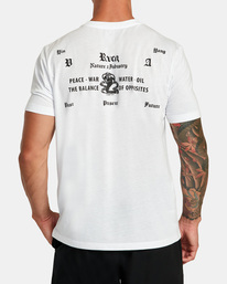 1 Venom - T-Shirt for Men White F4SSMHRVF2 RVCA