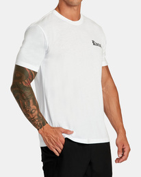 4 Venom - T-Shirt for Men White F4SSMHRVF2 RVCA