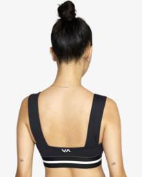 1 Wide Strap Elastic - Sports Bra for Women Black F4UNWERVF2 RVCA