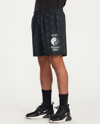 4 Mister Cartoon Yogger 15" - Short de running élastique pour Homme  F4WKMHRVF2 RVCA